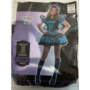 Costumes USA, Junior Girl's Twinkle Fairy Halloween Costume Sz S (3-5)‎ NO SOCKS
